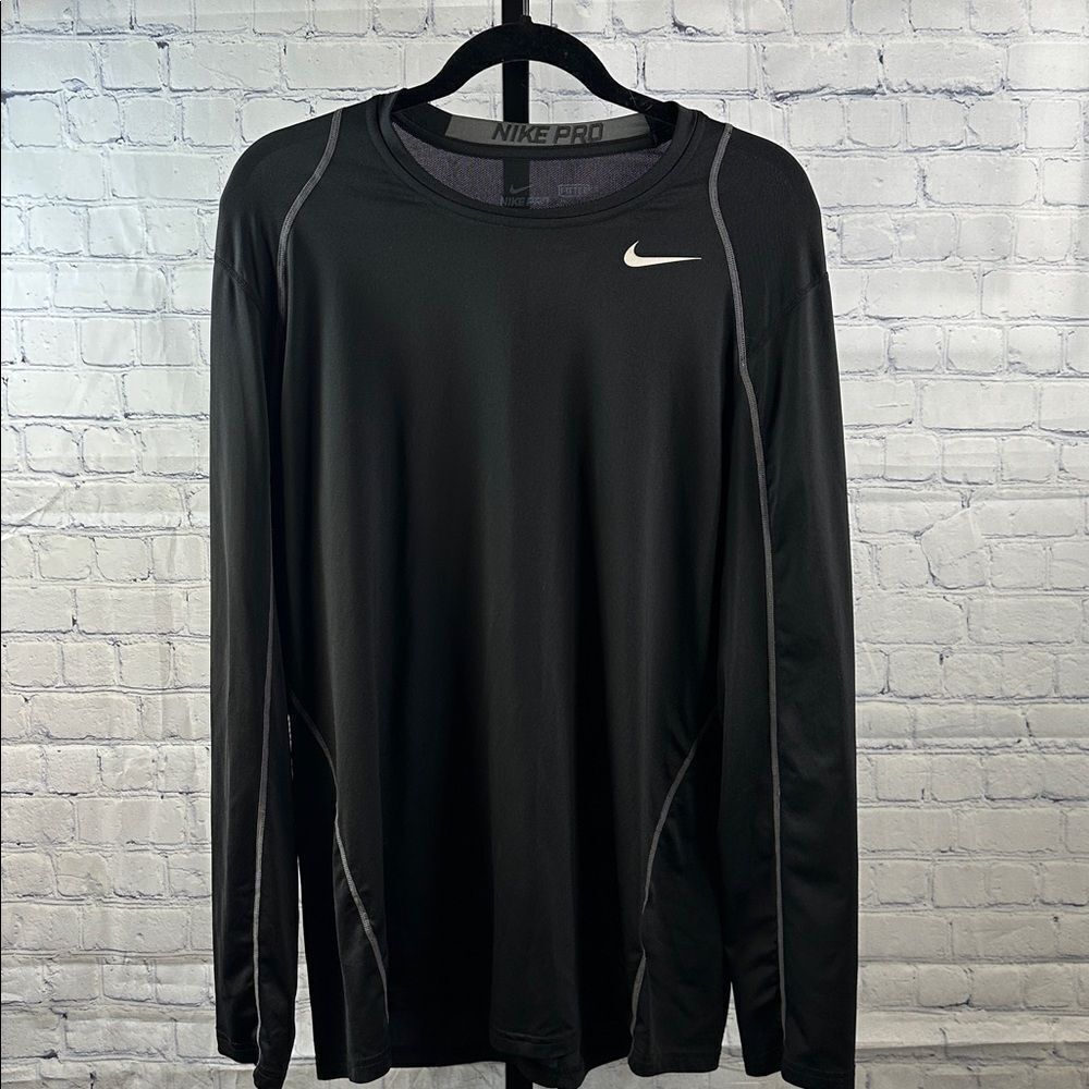 🖤 Nike Pro Dri-FIT Long Sleeve Black Training Top Men’s Size Large